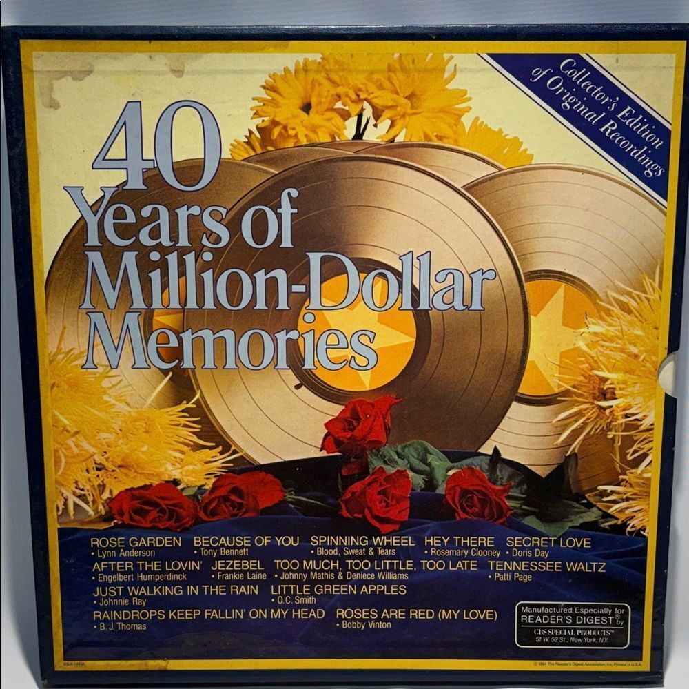 40 Years of Million-Dollar Memories Vinyl Record